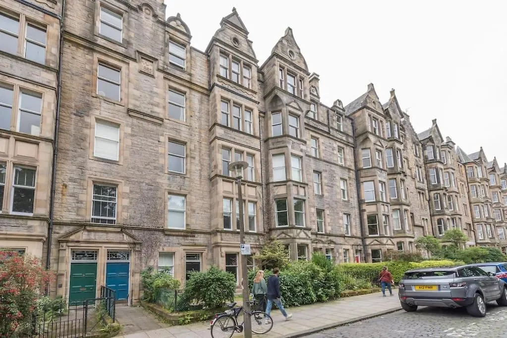 Apartament Beautiful 2 Bed 2 Bath Flat Overlooking Meadows Park Edynburg